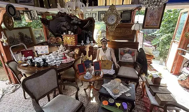 Bu dükkan ziyaretçilerini yıllar öncesine götürüyor