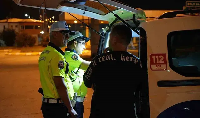 Bolu'da trafik kurallarını ihlal eden bin 755 sürücüye ceza