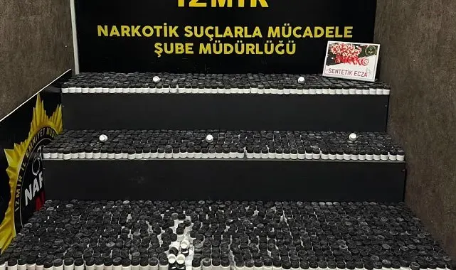 İzmir'de 29 kilo uyuşturucu hammaddesi ele geçirildi