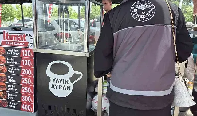 Festival alanındaki işletmelere sıkı gıda denetimi
