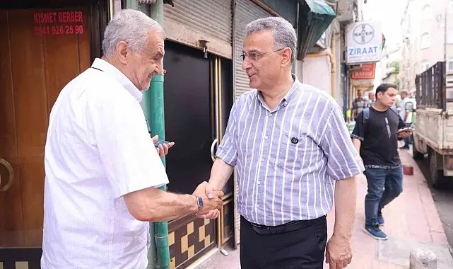 Başkan Kurnaz, esnafın taleplerini dinledi