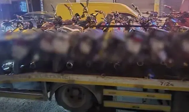 Gaziantep'te 168 motosiklet sürücüsüne 3 milyon TL ceza