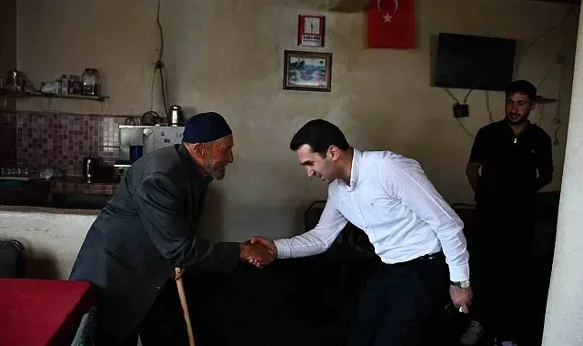 AK Parti Sarıkamış teşkilatı köylerde vatandaşlarla buluştu