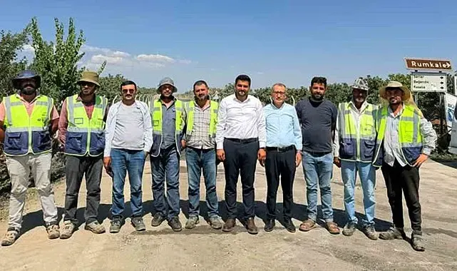 Başkan Şahin'e Araban'daki asfalt hizmeti için teşekkür