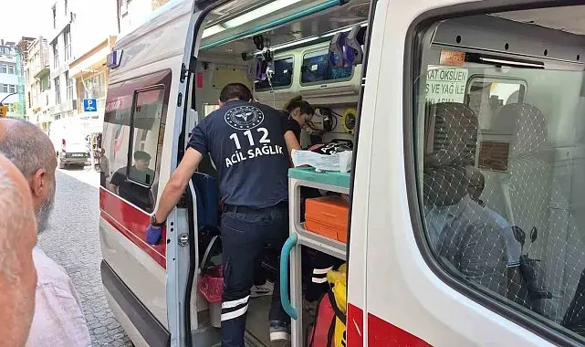 Eskişehir'de hamamda kalbi duran adam hastaneye kaldırıldı