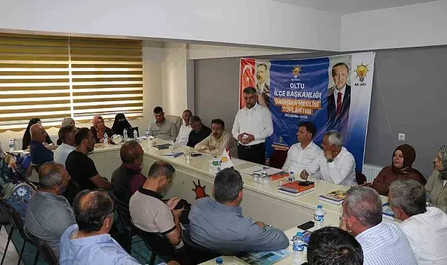 AK Parti Oltu'da 2026 danışma meclisi toplantısını gerçekleştirdi