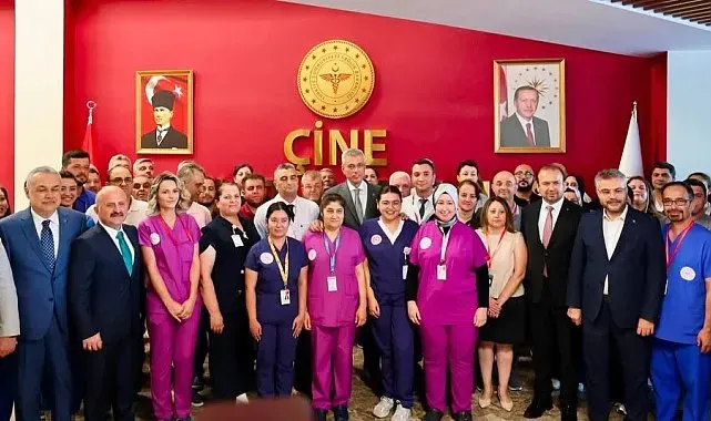 Bakan Memişoğlu Çine Devlet Hastanesi'nde incelemelerde bulundu