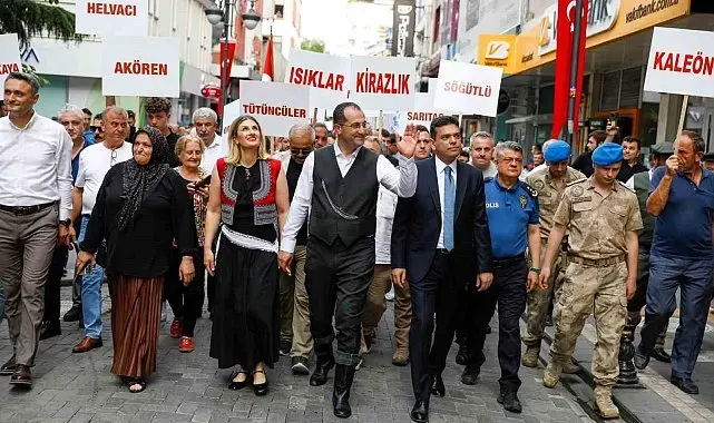 34. Uluslararası Akçaabat Müzik ve Halk Oyunları Festivali başladı