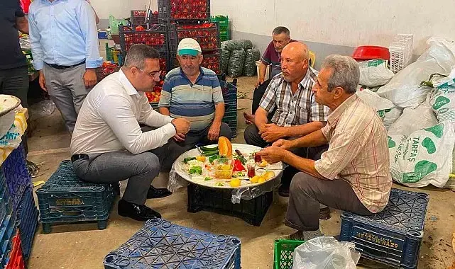 Kaymakam Dalak pazaryerinde esnaf ve vatandaşlarla buluştu