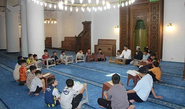 Cizre'de yaz Kur'an kurslarına çocuklardan yoğun ilgi
