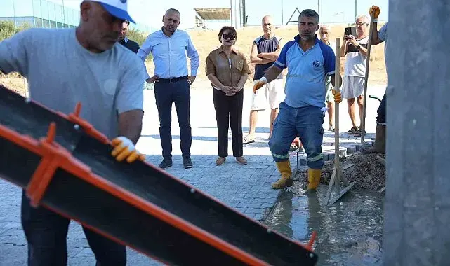 Didim Belediyesi'nin yeni beton mikseri görev başında