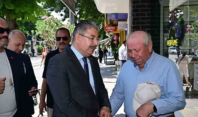 Vali Yılmaz ile vatandaşın duygulandıran buluşması