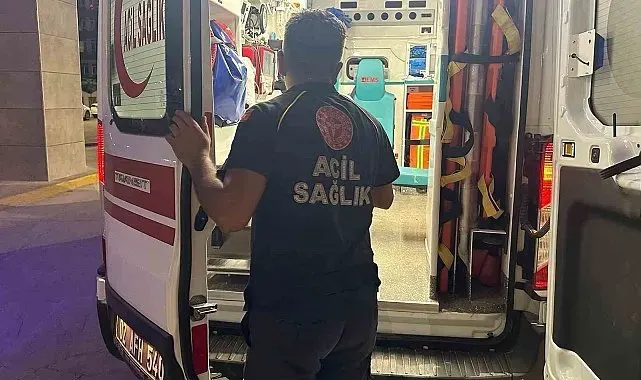 Attan düşen çocuk yaralandı