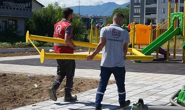 Vatandaş istedi park yapıldı