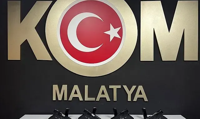 Malatya'da KOM'dan ruhsatsız silah operasyonu: 7 gözaltı