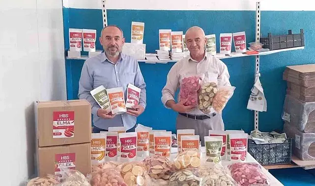 Develi'de kurutulan meyveler yıl boyu tüketiliyor