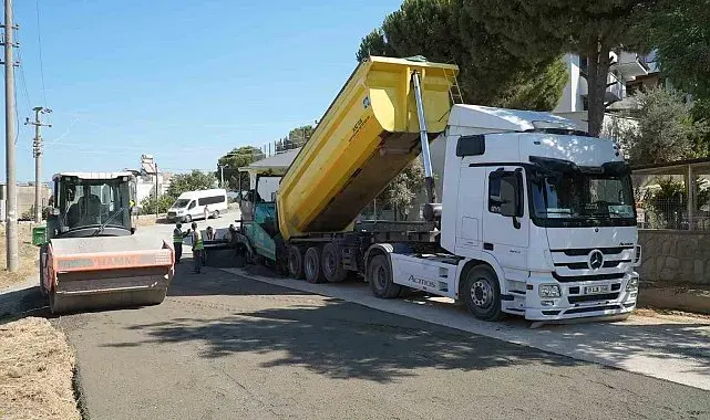 Balıkesir Büyükşehirden 20 ilçede yol seferberliği