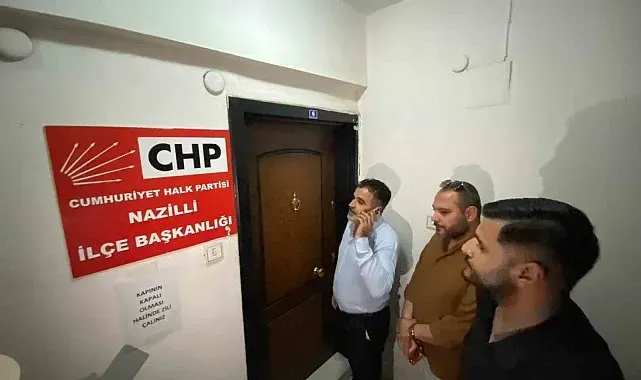 CHP Nazilli ilçe teşkilatında devir teslim krizi