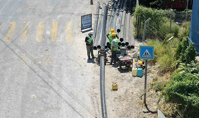 Aydın Büyükşehir Belediyesi'nden Söke'ye altyapı yatırımı