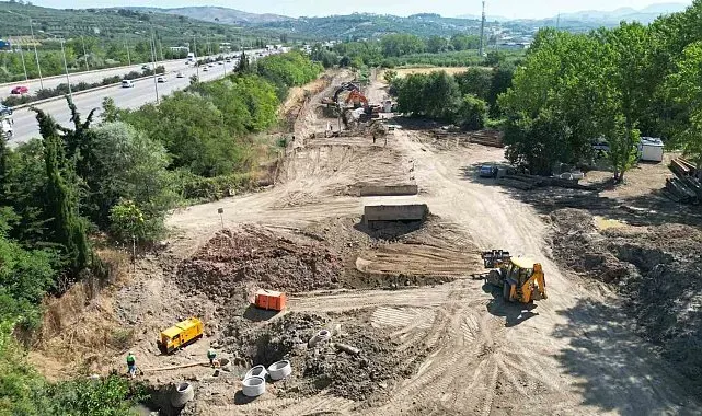 Büyükşehir Osmangazi'de atıksu altyapısını güçlendiriyor