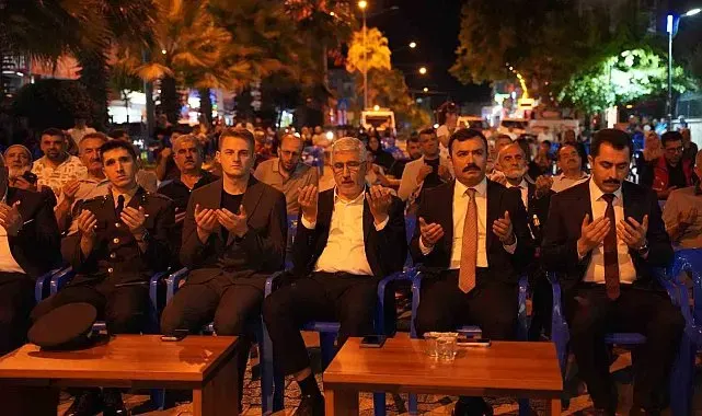 Kahta'da 15 Temmuz Demokrasi Ve Milli Birlik Günü anma programı düzenlendi