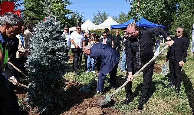 10. yılda 10 yetişkin ağaç toprakla buluştu