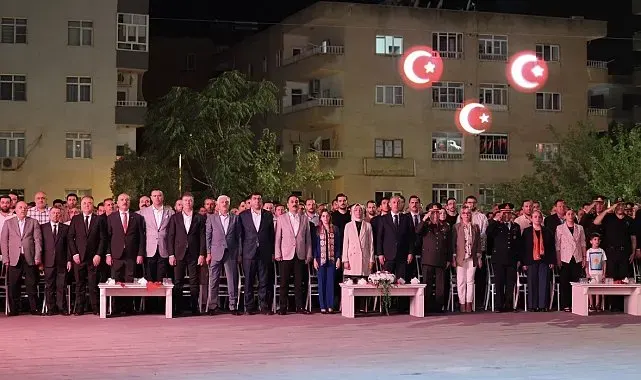 Mardin'de 15 Temmuz Demokrasi ve Milli Birlik Günü anma programı düzenlendi