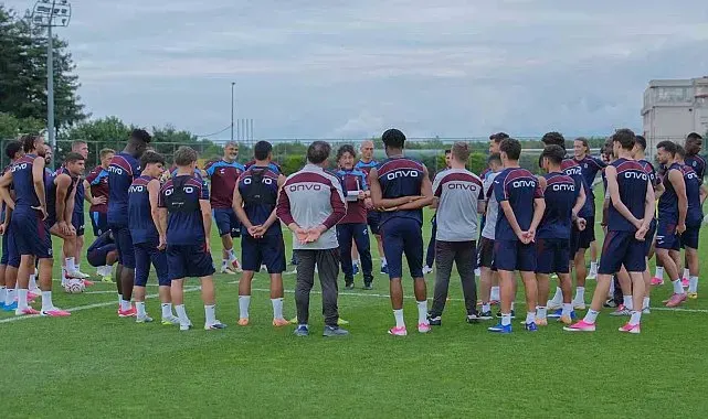Trabzonspor'da Onuachu, yeni sezon hazırlıklarına katıldı