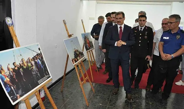 Salihli'de "15 Temmuz Destanı Fotoğraf Sergisi" açıldı