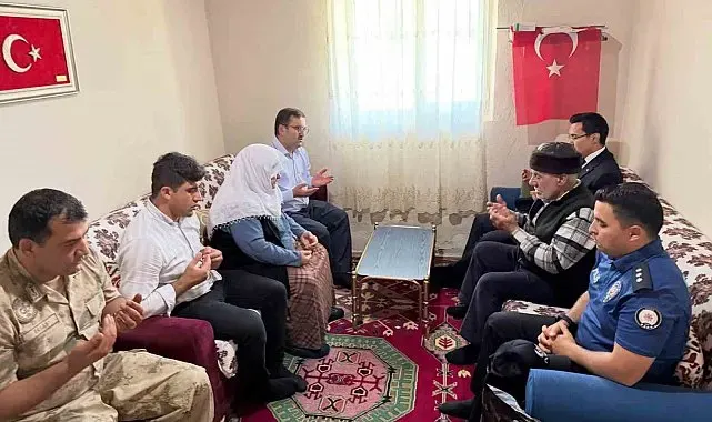 Akyaka'da 15 Temmuz'da şehit aileleri ve gazilere vefa ziyareti