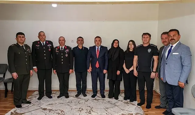 15 Temmuz'da şehit ailesine anlamlı ziyaret