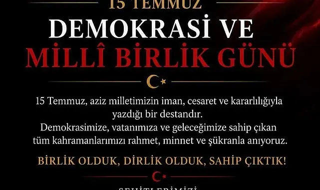 SATKOF ve USTKON Genel Başkanı Bay'dan 15 Temmuz mesajı