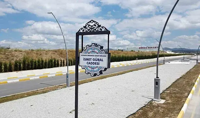 Kütahya OSB'de iki caddeye sanayicilerin isimleri verildi