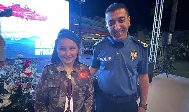 15 Temmuz şehidi PÖH Komiser Yardımcısı Güler'in yeğenine anlamlı hediye