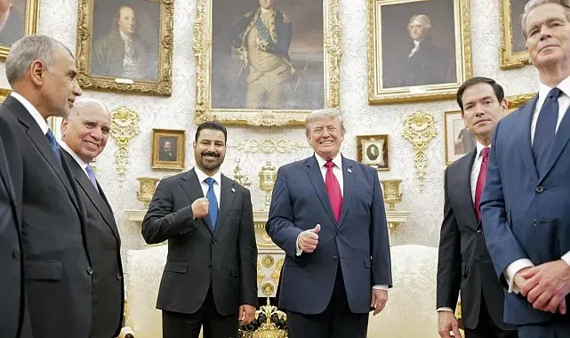 Irak Başbakanı Zeydi, Beyaz Saray'da Trump ile bir araya geldi