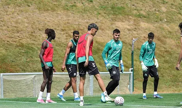 Konyaspor, Slovenya kampındaki hazırlıklarını sürdürüyor