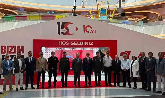 MalatyaPark AVM'de 15 Temmuz Demokrasi ve Milli Birlik Günü töreni düzenlendi
