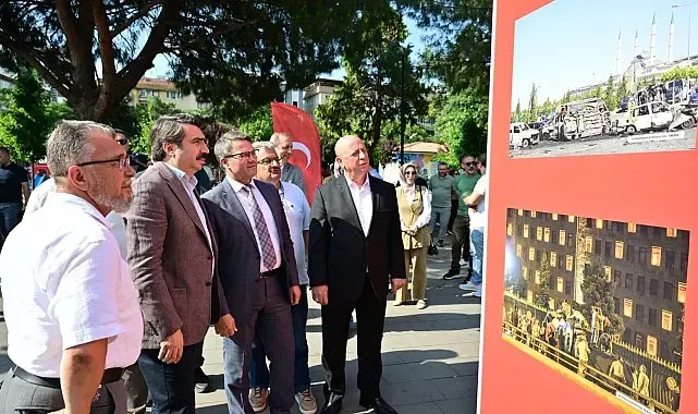 Yıldırım'da 15 temmuz ruhu fotoğraf sergisiyle yaşatılıyor