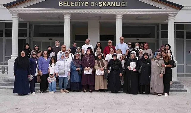 Düzce Belediyesi hizmette, kadınlar keşifte