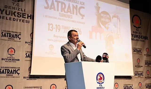 2. Uluslararası Pamukkale Açık Satranç Turnuvası başladı