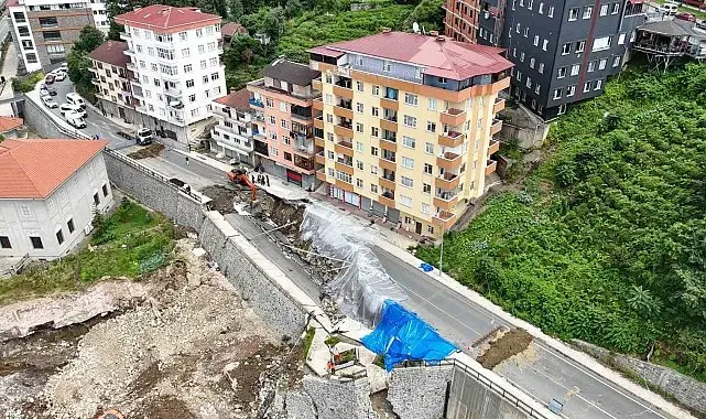 Karadeniz'de istinat duvarı riski büyüyor