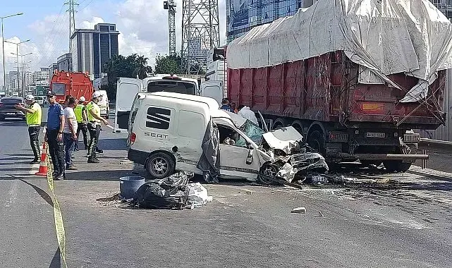 Basın Ekspres Başakşehir istikametinde zincirleme kaza: 1 ölü