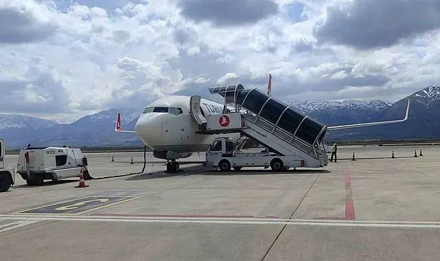 Erzincan Havalimanı 6 ayda 207 bin 884 yolcuya hizmet verdi