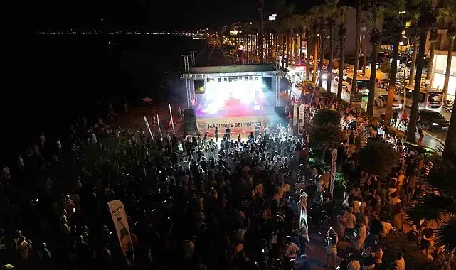 Marmaris, hafta sonu müziğe doydu