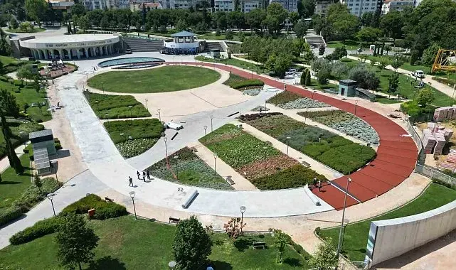 Büyükşehir'den Millet Bahçesi'ne estetik dokunuş