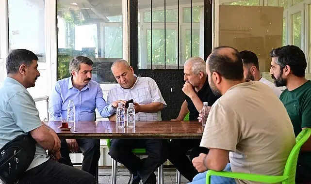 Yıldırım Belediye Başkanı Oktay Yılmaz, Teleferik Mahallesi'nde esnafla bir araya geldi