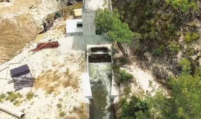 Çanakkale'de kışın yüzde 100 doluluğun ardından taşan Atikhisar Barajı'nda çalışmalar tamamlandı