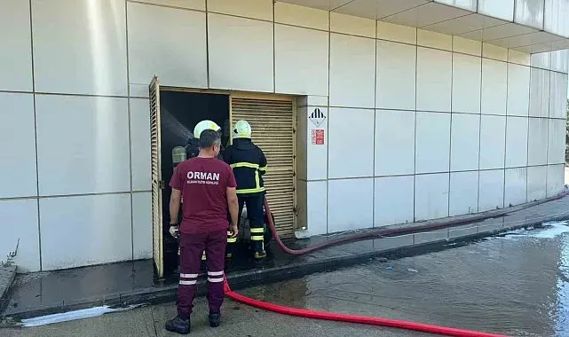 Ortaca'daki hastanede çıkan yangın kontrol altına alındı