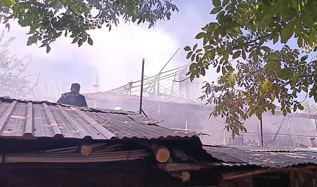 Malatya'da müstakil ev yangında kullanılamaz hale geldi