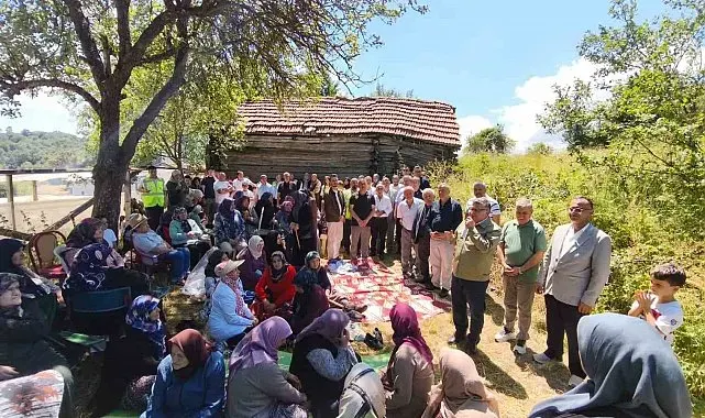 Sinop'ta yağmur ve şükür duası